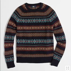 Fair Isle Crewneck Sweater